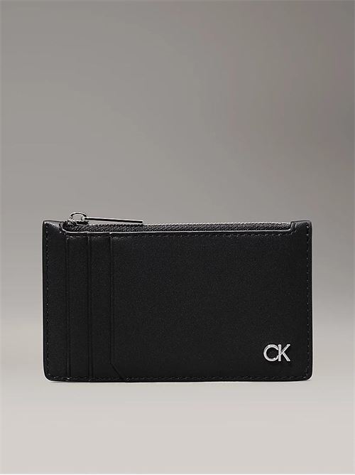 METAL CK N/S CARDHOLDER 6CC CALVIN KLEIN | K50K512287/BEH